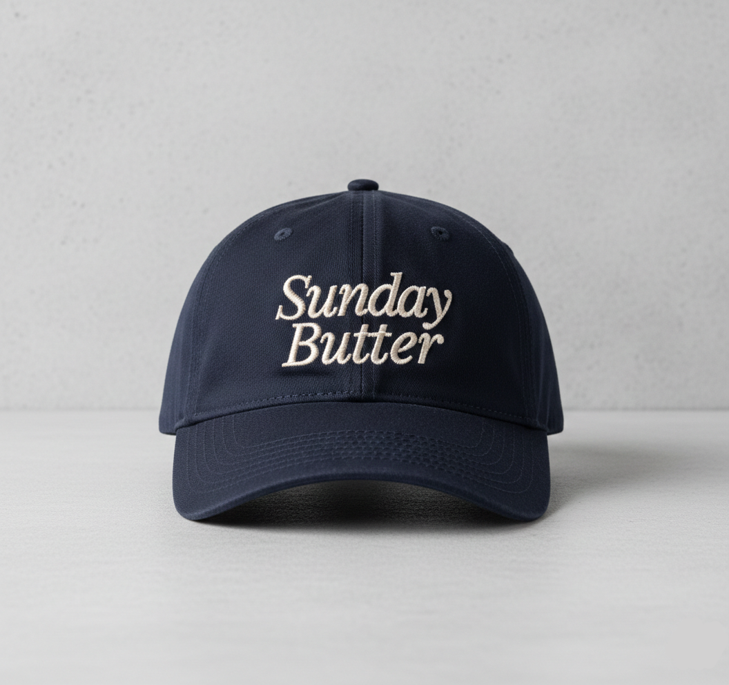 The Sunday Butter Signature Cap (Midnight Blue)