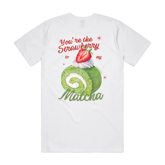 The Strawberry Matcha Tee
