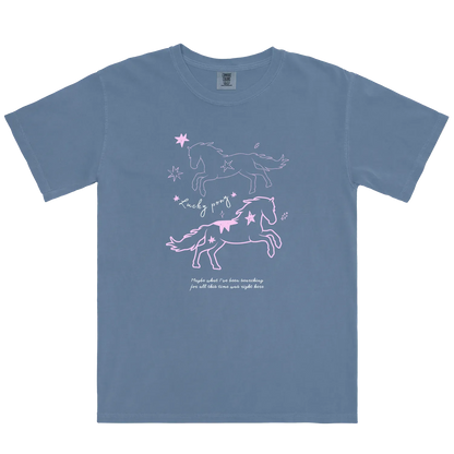 Blue Jean front flat lay