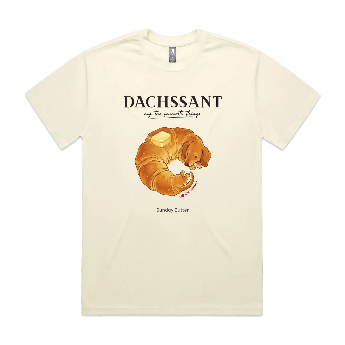 Butter front flat lay