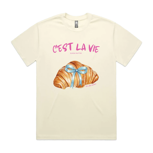 Butter front flat lay