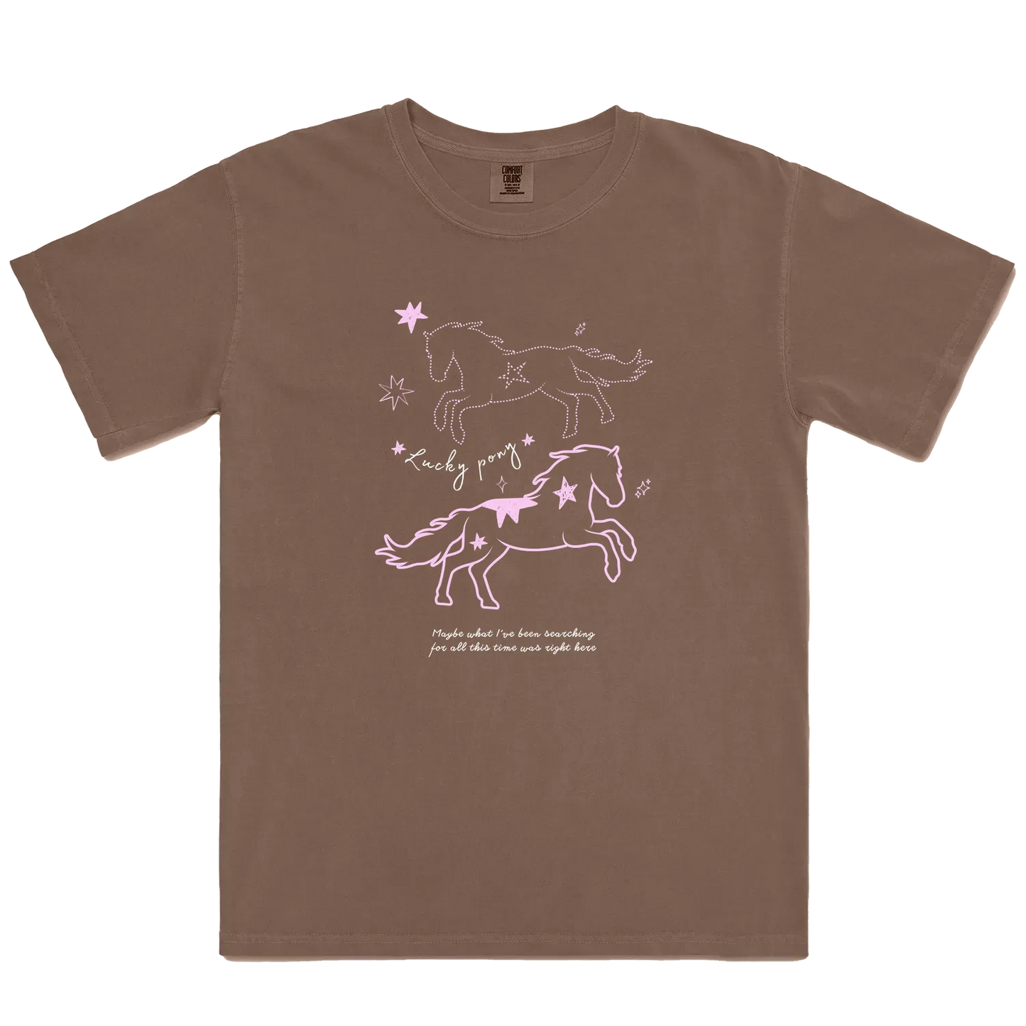 Espresso front flat lay