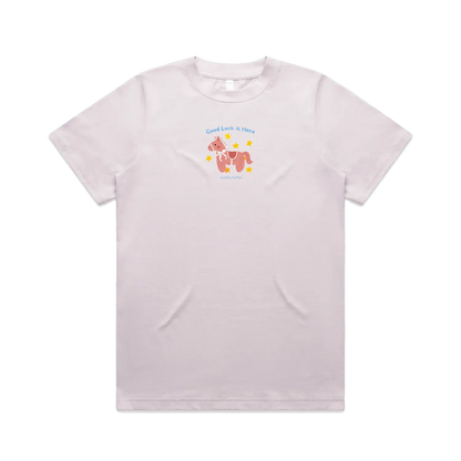 Orchid front flat lay