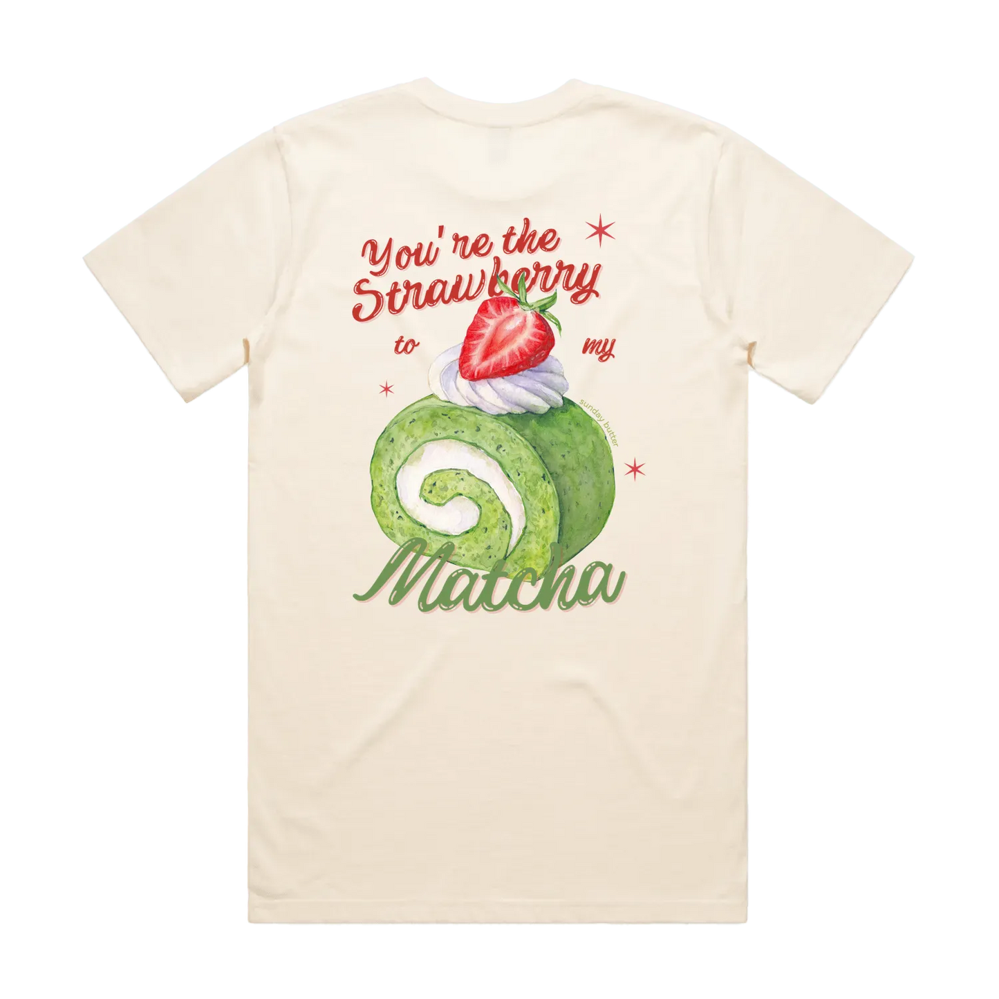The Strawberry Matcha Tee
