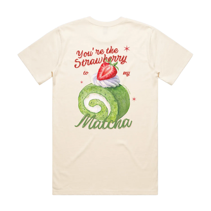 The Strawberry Matcha Tee