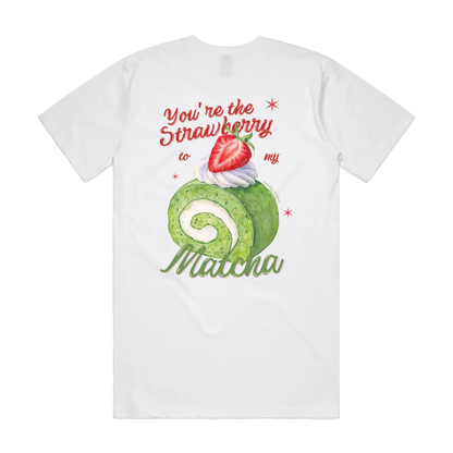 The Strawberry Matcha Tee