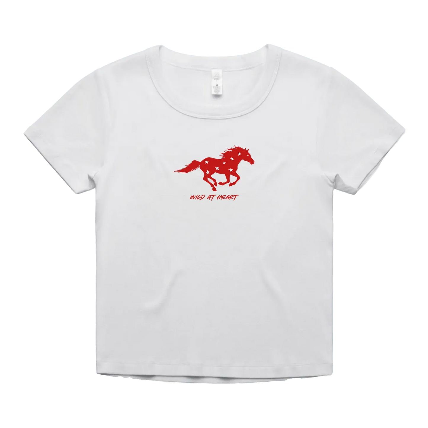 White front flat lay