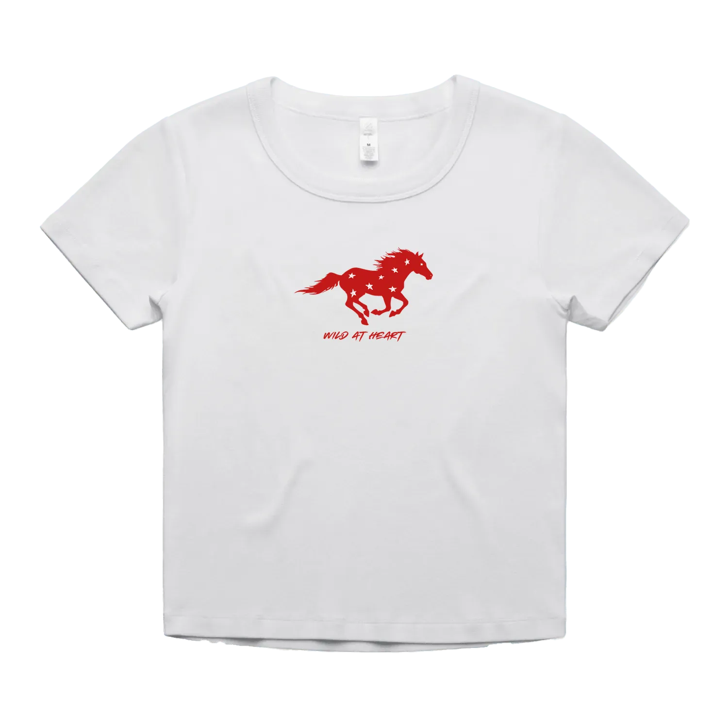 White front flat lay