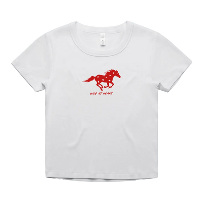 White front flat lay