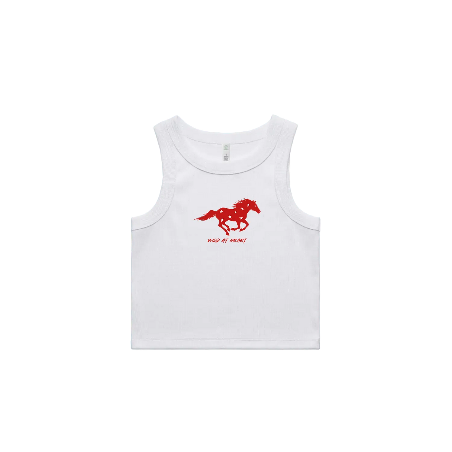 White front flat lay