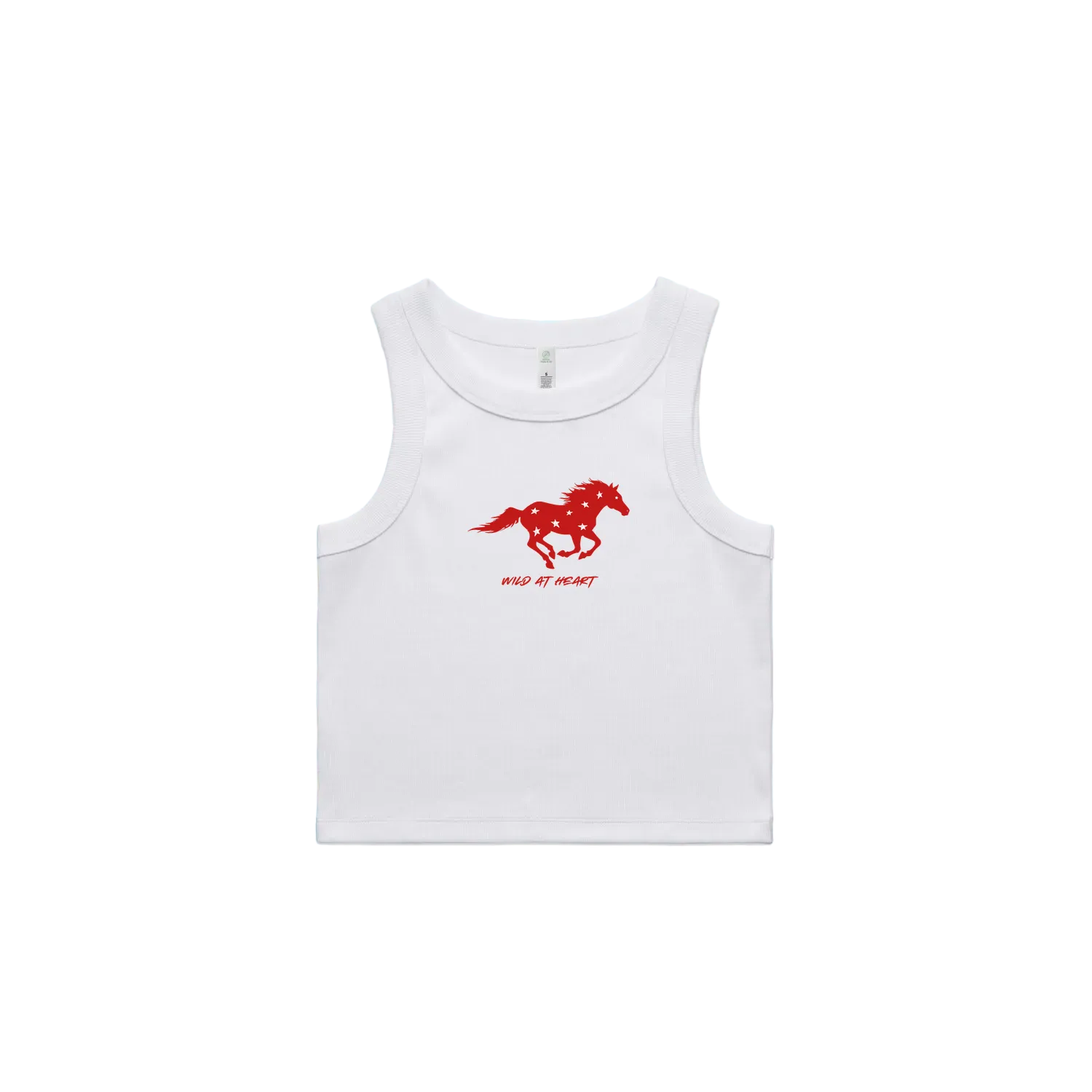 White front flat lay