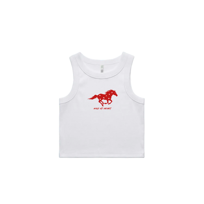 White front flat lay