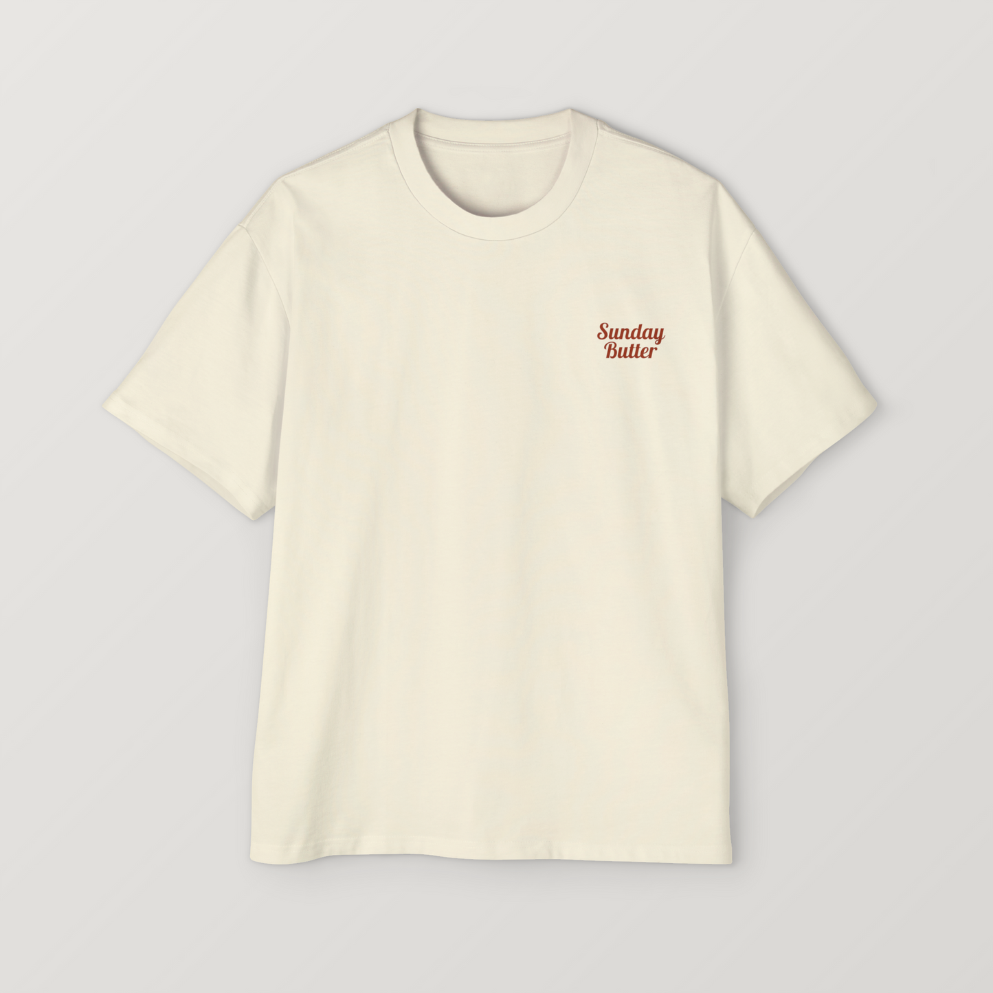 The Sunday Waffle Oversized Tee - Maple Edit