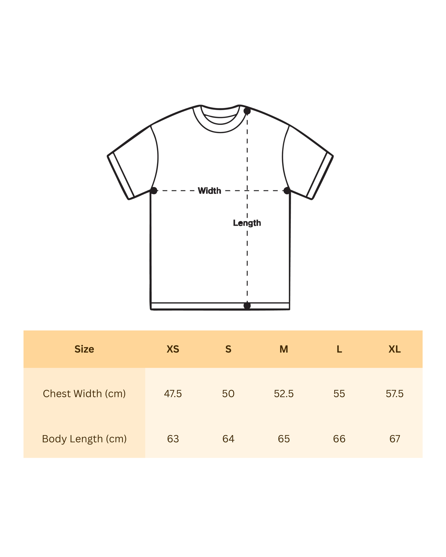 Good Luck Oversized Tee (Butter Cream)